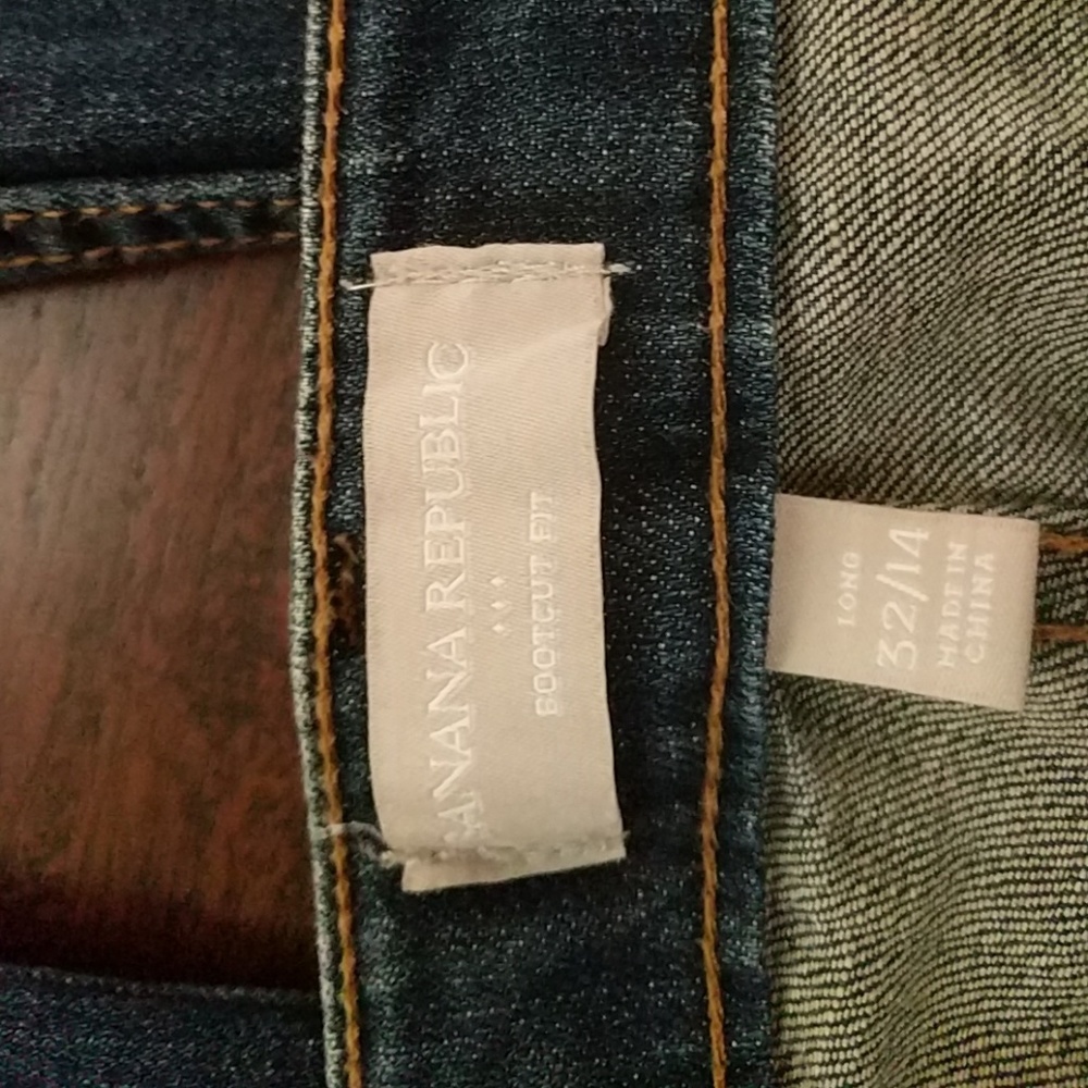 Banana Republic midrise boot cut jeans Sz.14